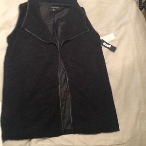 Eva Longoria knit long vest